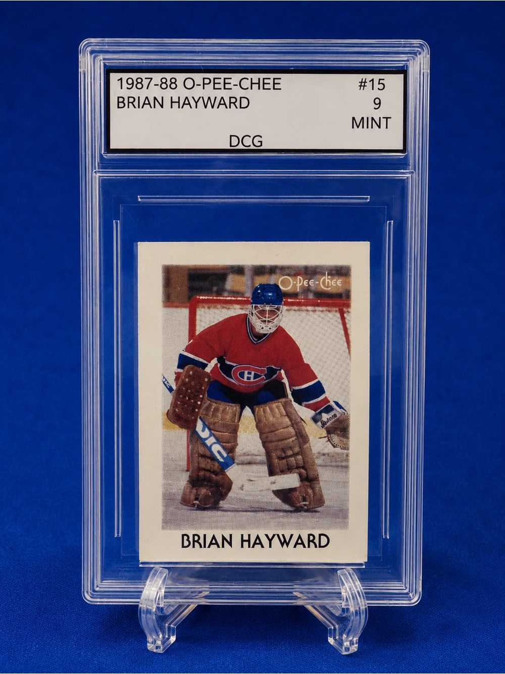 Brian Hayward Trading Card - Montreal Canadiens